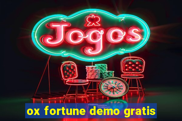 ox fortune demo gratis