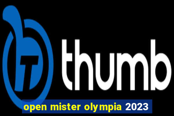 open mister olympia 2023