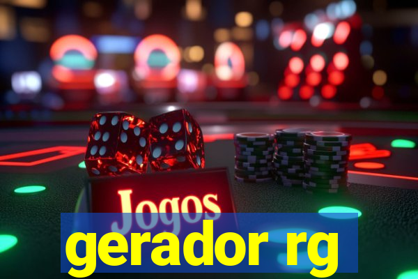 gerador rg