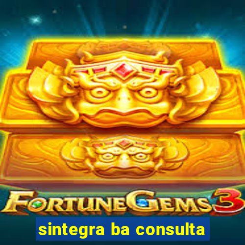 sintegra ba consulta