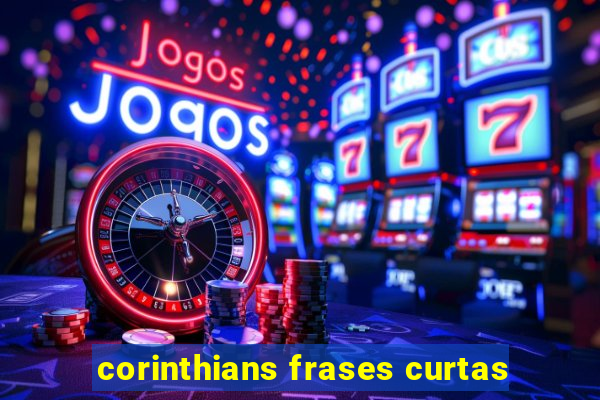 corinthians frases curtas