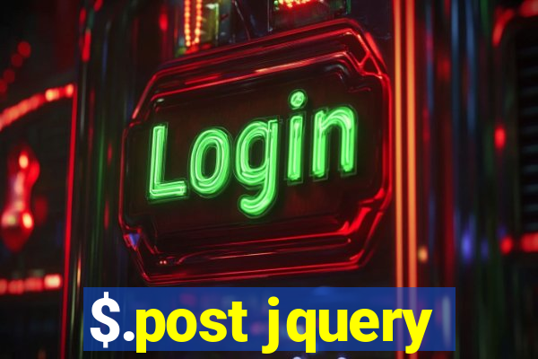 $.post jquery