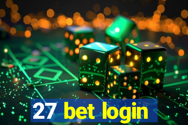 27 bet login