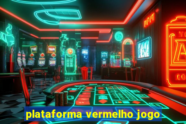 plataforma vermelho jogo