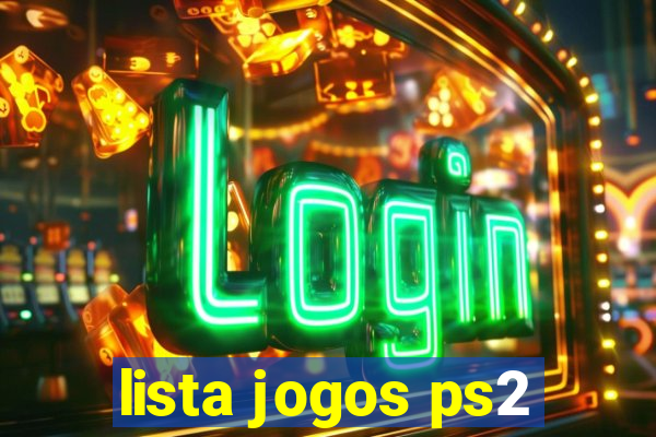 lista jogos ps2