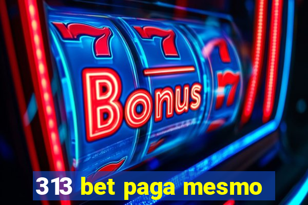 313 bet paga mesmo