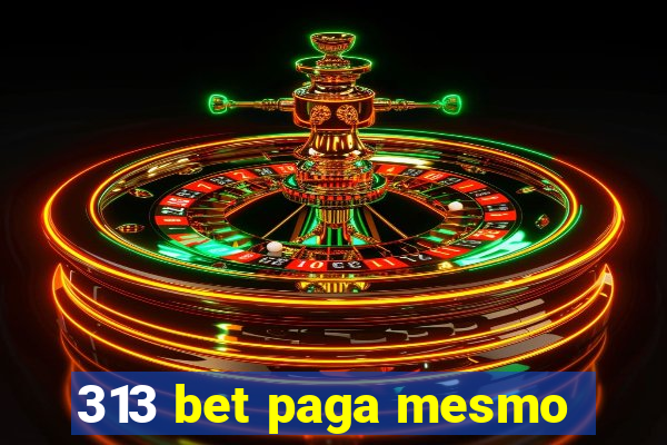 313 bet paga mesmo