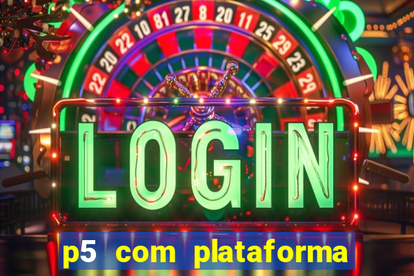 p5 com plataforma de jogos