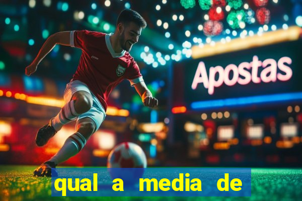 qual a media de escanteio por jogo