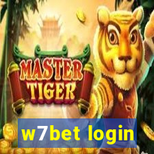 w7bet login